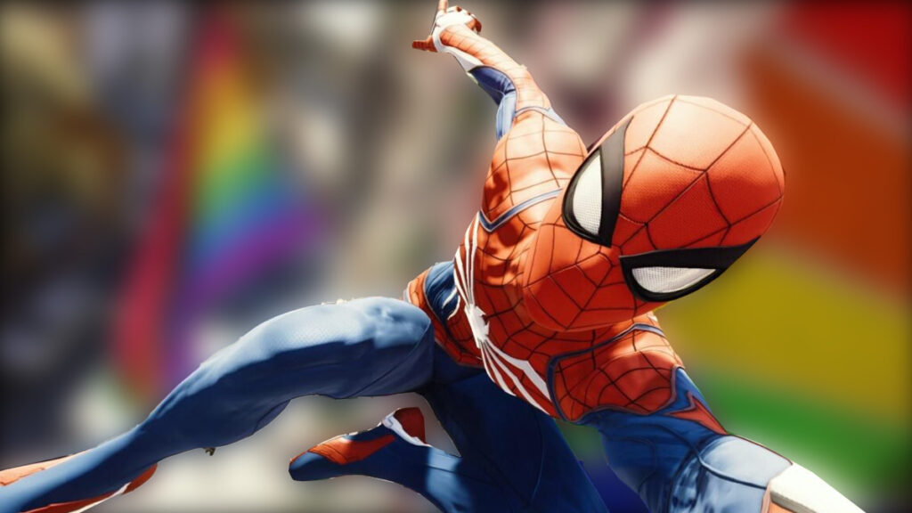 Pride Flag Marvel's Spider-Man 2