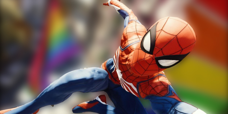 Pride Flag Marvel's Spider-Man 2
