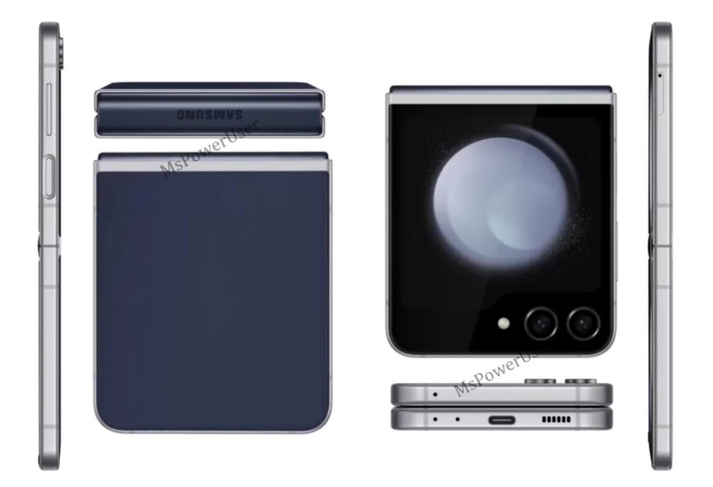 Desain Samsung Z Flip 5 Retro Edition 2023