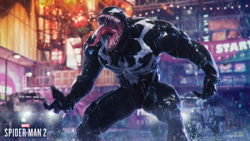 Free Roam Venom di Marvel's Spider-Man 2