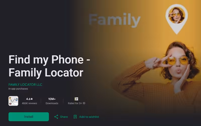 Gunakan Aplikasi Family Locator