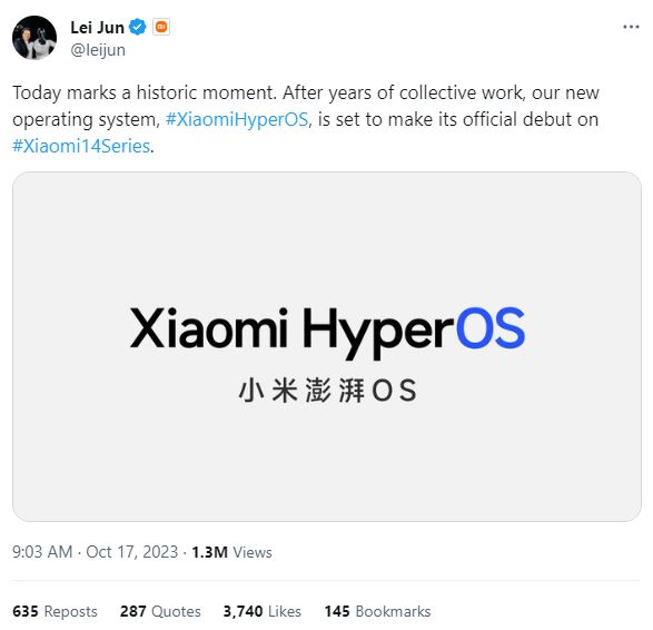Lei Jun Ceo Xiaomi Di Twitter X