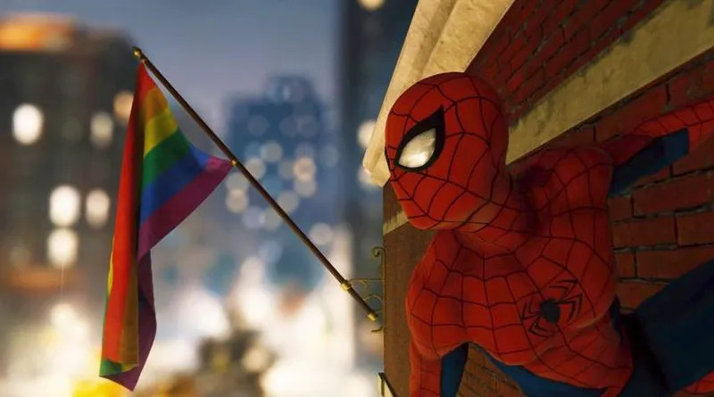 Pride Flag di Marvel's Spider-Man 2