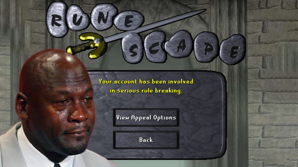 Player Old School Runescape Banned