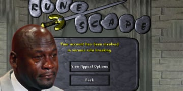 Player Old School Runescape Banned