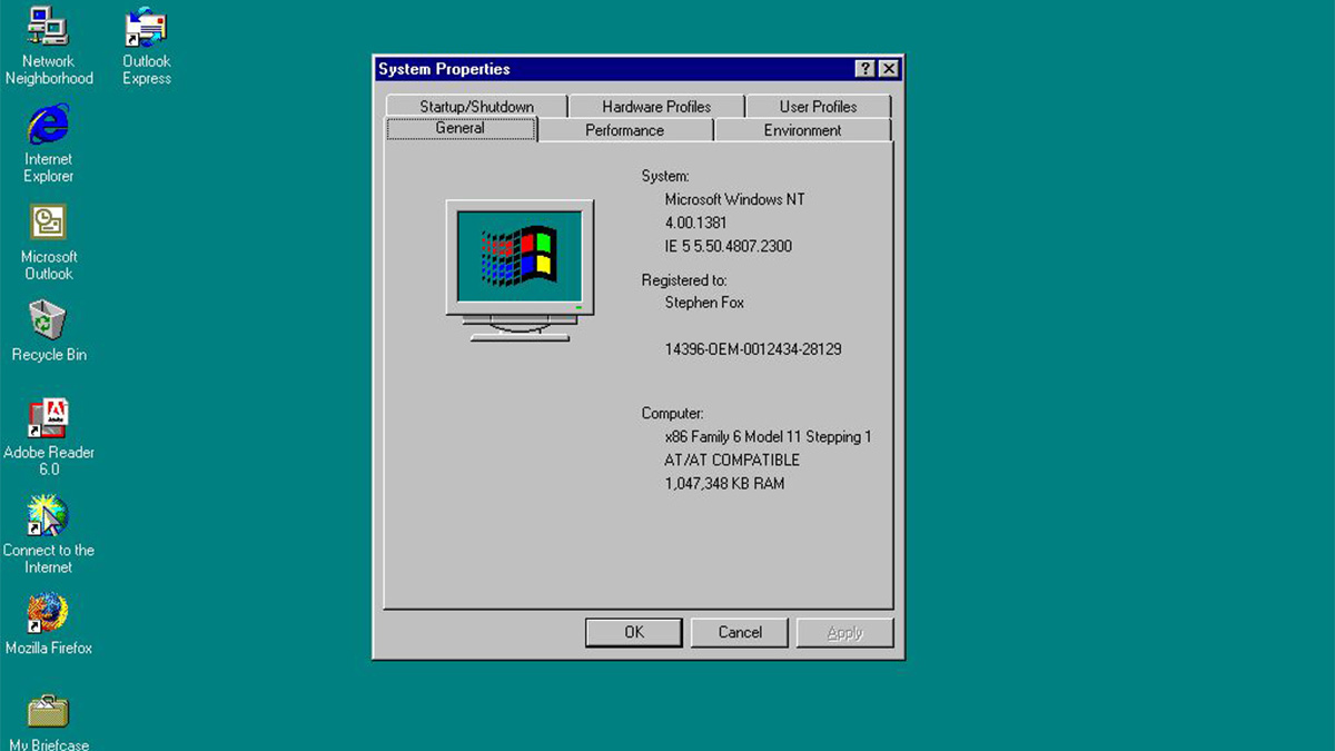 Windows nt 4.0 sounds