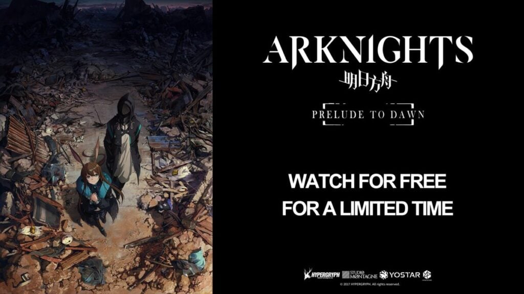 Anime Arknights Prelude To Dawn Gratis