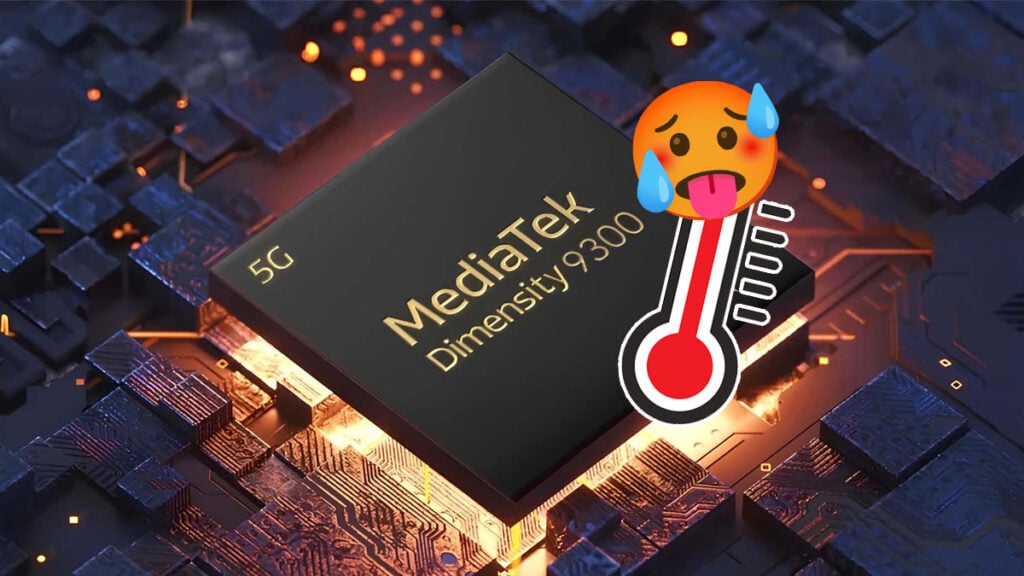 Chipset Mediatek Dimensity 9300 Throttling