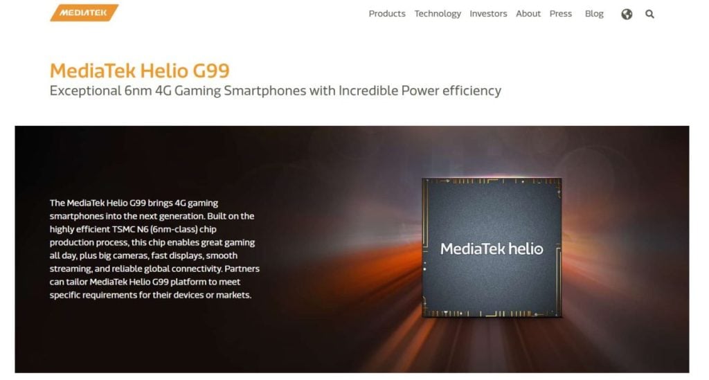 Chipset Helio G99 Setara dengan Snapdragon Berapa