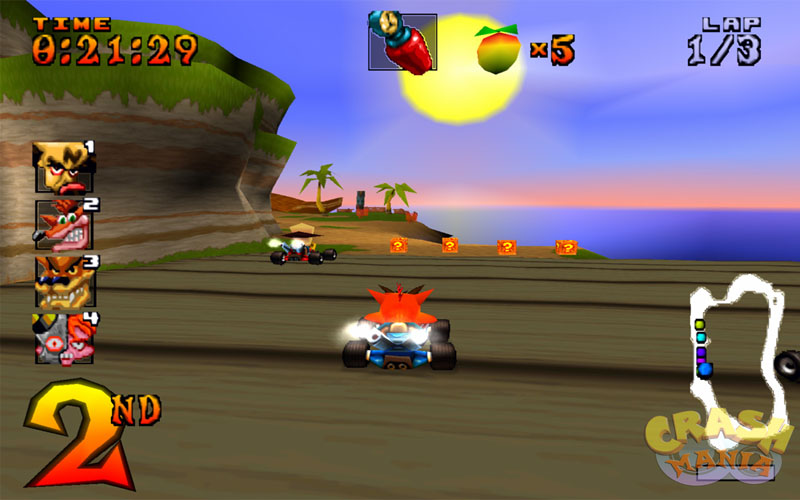 Game Ps1 Crash Team Racing
