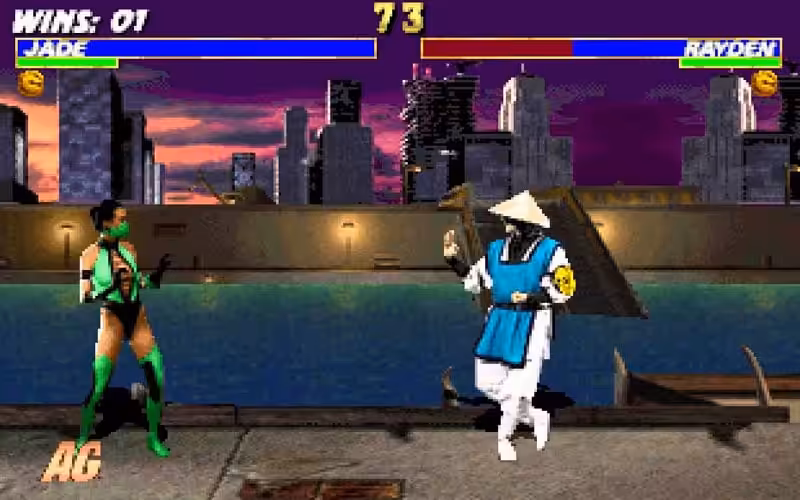 Game Ps1 Mortal Kombat