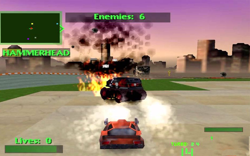 Game Ps1 Twisted Metal