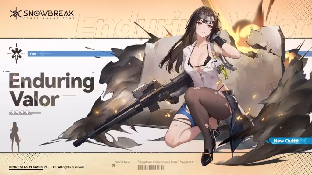 Snowbreak Containment Zone Yao Enduring Valor