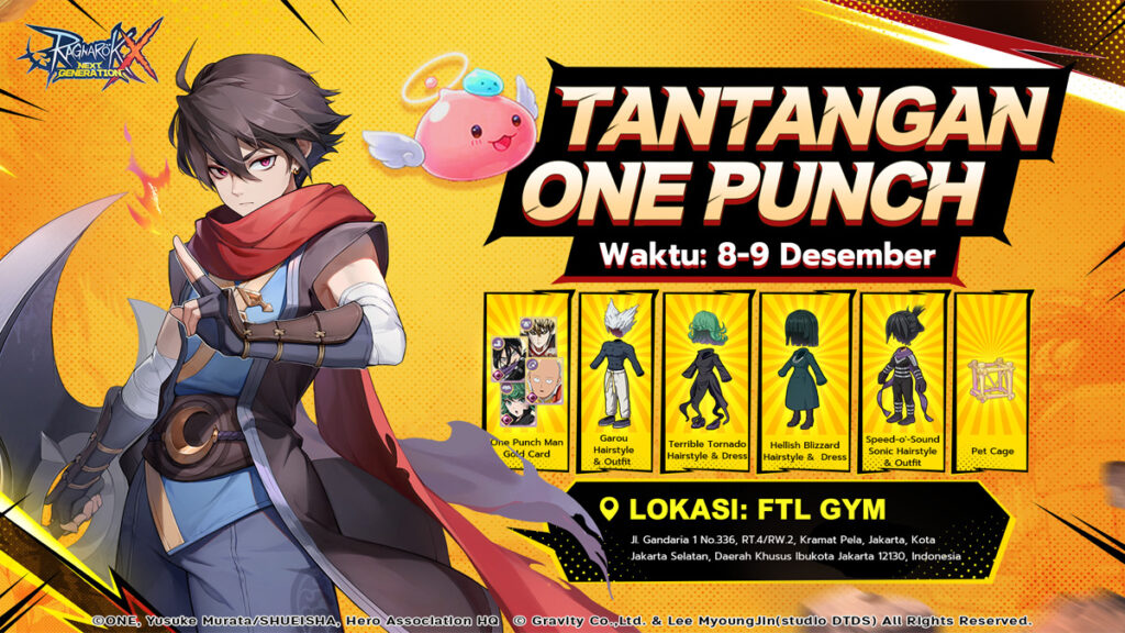 Tantangan One Punch Challenge One Punch ROX