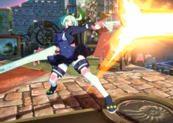 Elphelt Guilty Gear Strive Ala Rebecca Cyberpunk Edgerunners