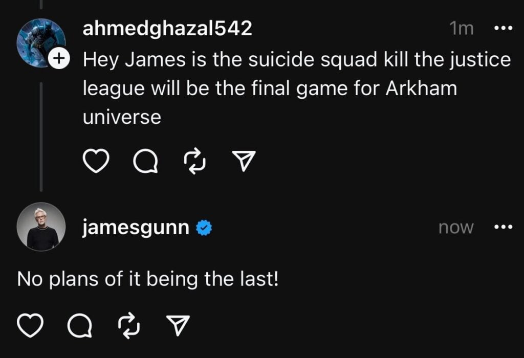 Respon James Gunn
