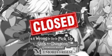 Danmachi Memoria Freese Tutup Server