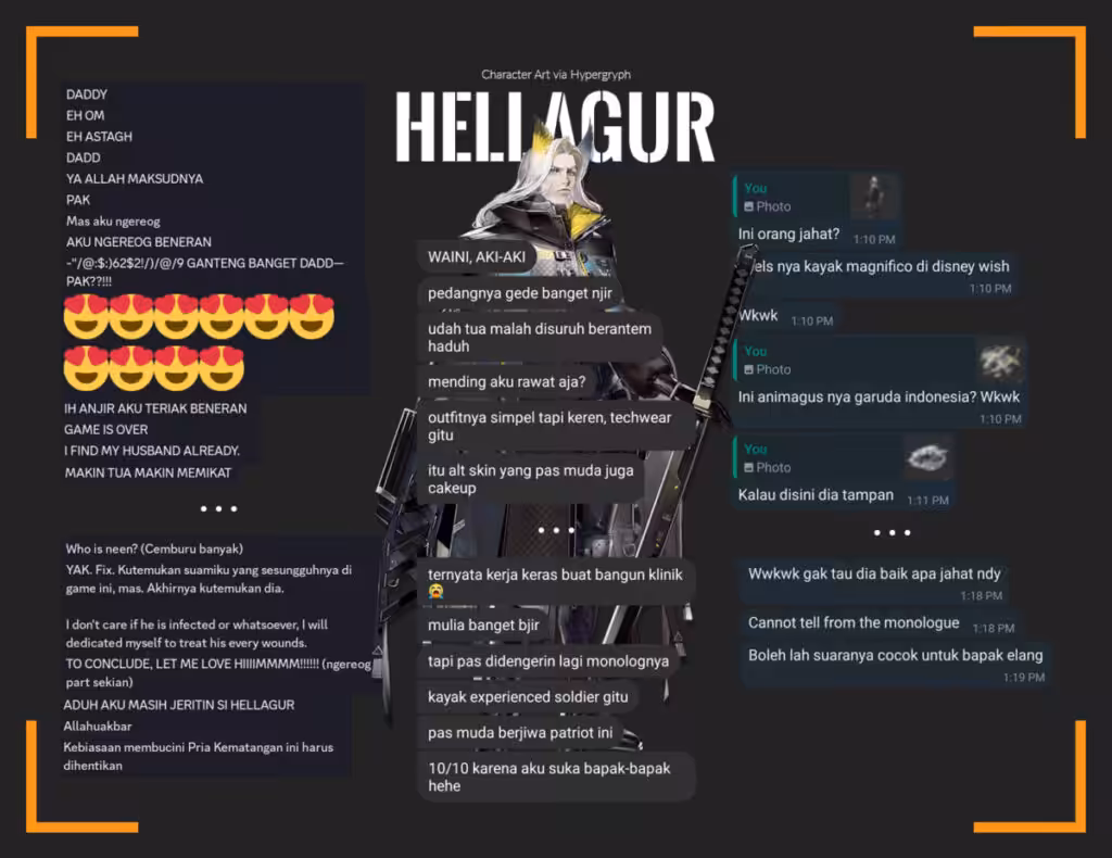 Karakter Arknights Di Mata Wanita Hellagur