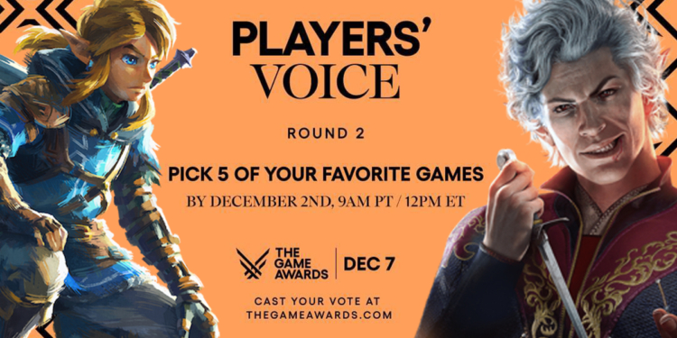 Players Voice The Game Awards 2023 Round 2