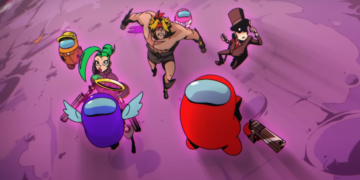 Vampire Survivors X Among Us