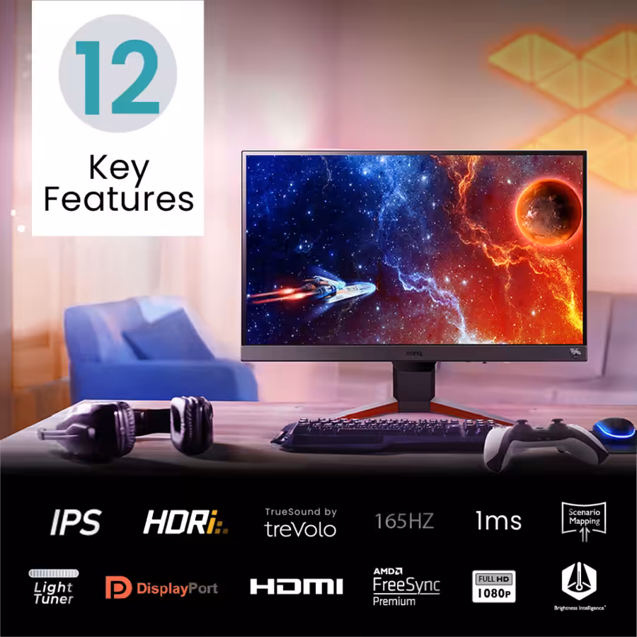 14 Monitor Gaming Terbaik 2023 Mulai dari 1 Jutaan 7 BenQ MOBIUZ EX240