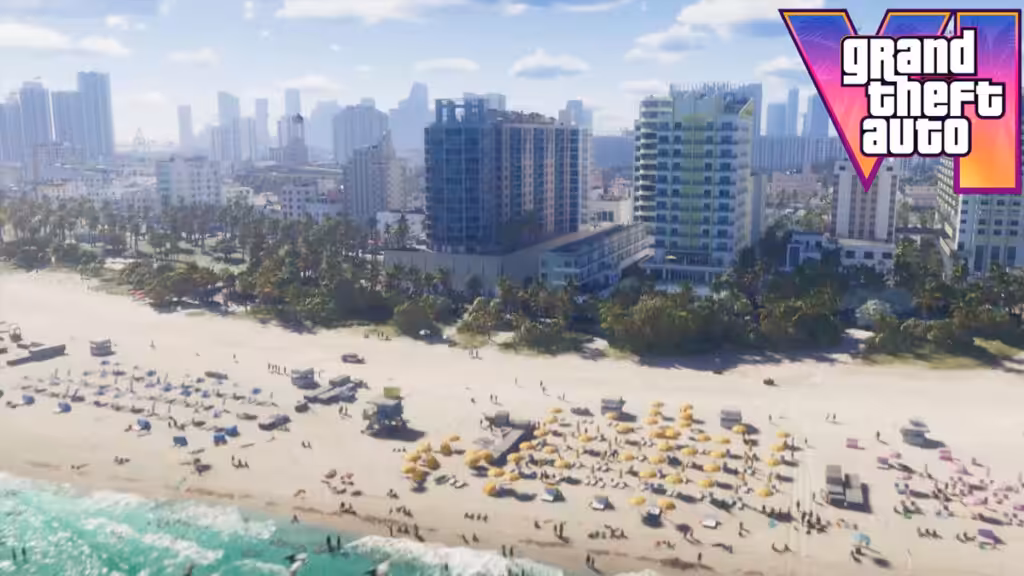 Pantai Ikonik Di Vice City