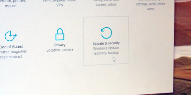 Security Update Windows 10