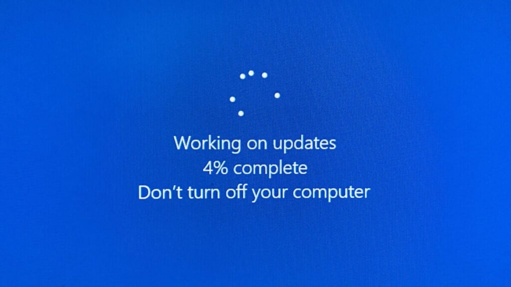 Windows Update Close