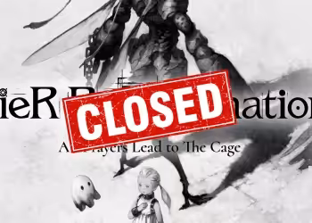 Nier Reincarnation Tutup Server