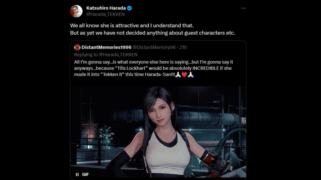 Respon Harada Terkait Tifa Tekken 8