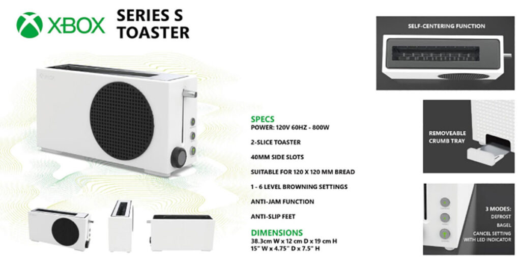 Toaster Xbox Series S