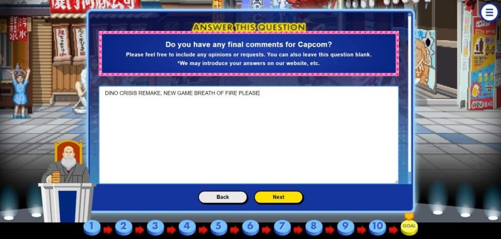 Survey Capcom
