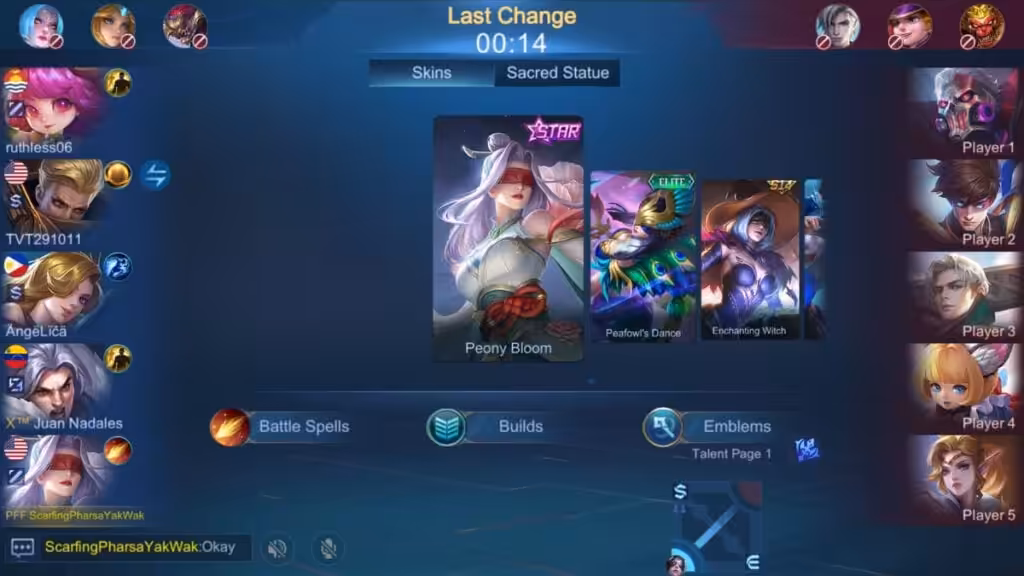 Dark System Mobile Legends