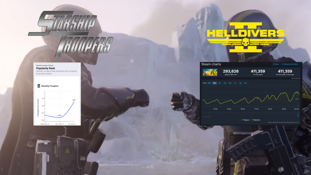Helldivers 2 Starship Troopers
