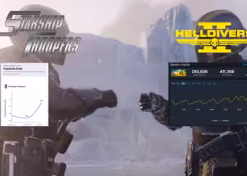 Helldivers 2 Starship Troopers