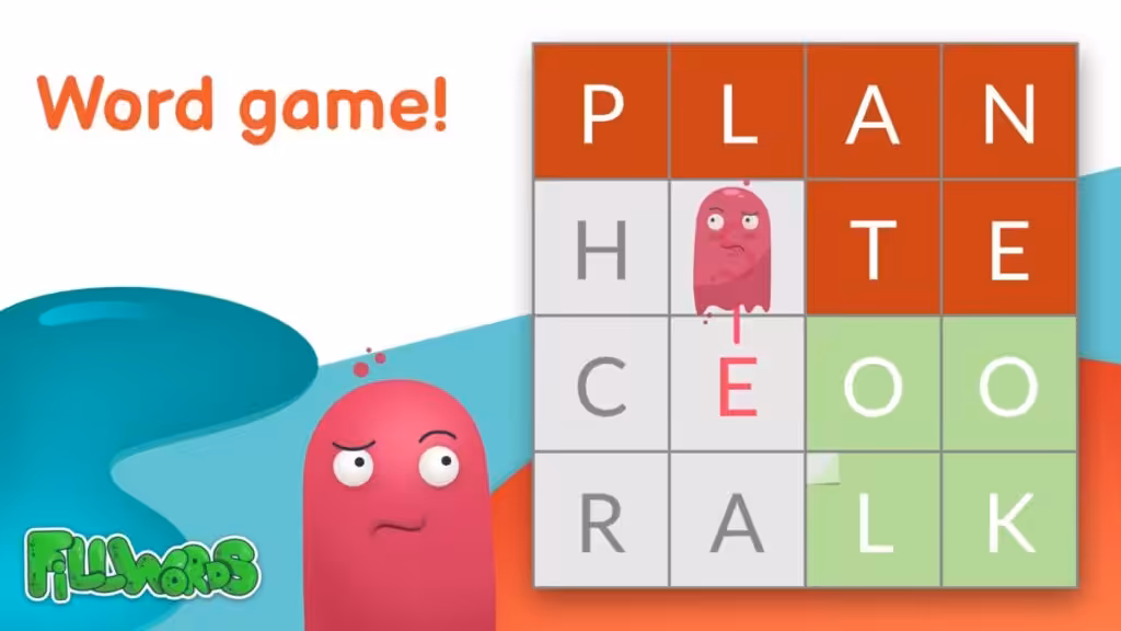 Fill Words Word Search Puzzle