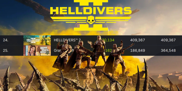 Jumlah Pemain Helldivers 2