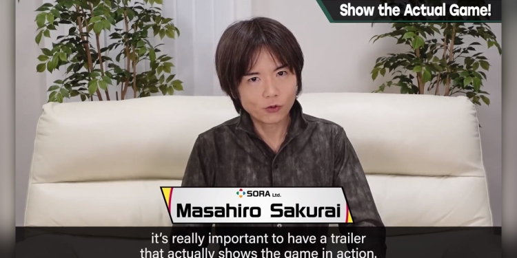 Masahiro Sakurai Trailer Video Game