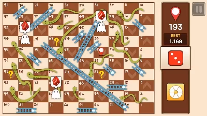 Snakes Ladders King