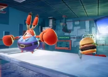 Tuan Krabs Di Nickelodeon All Star Brawl 2