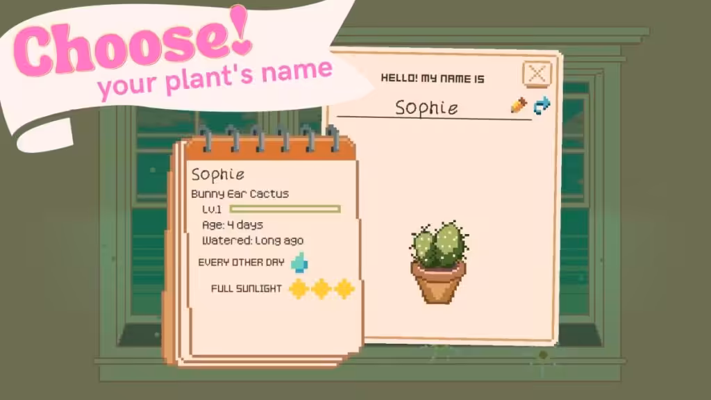 Window Garden Lofi Idle Game