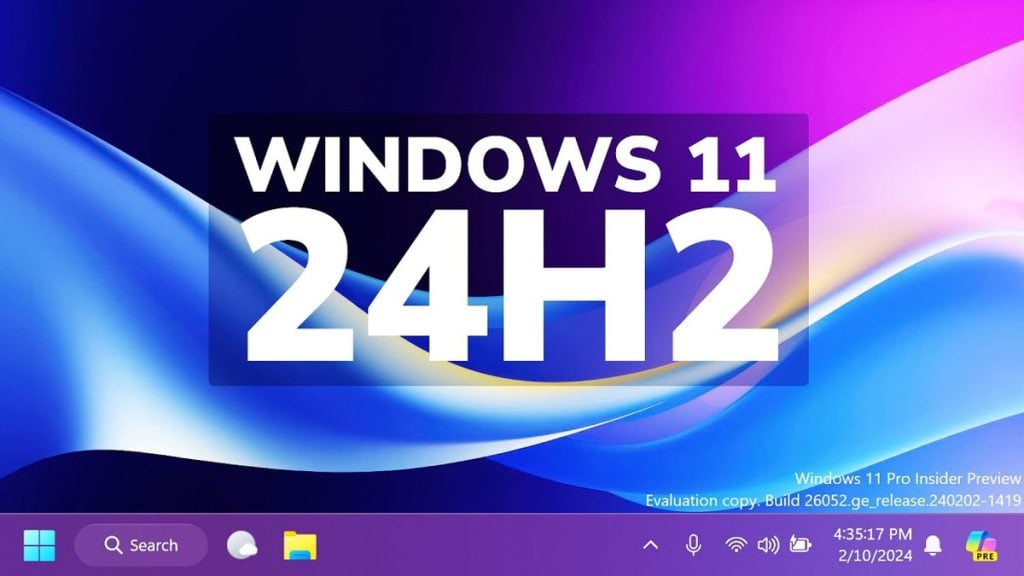 Windows 11 24h2