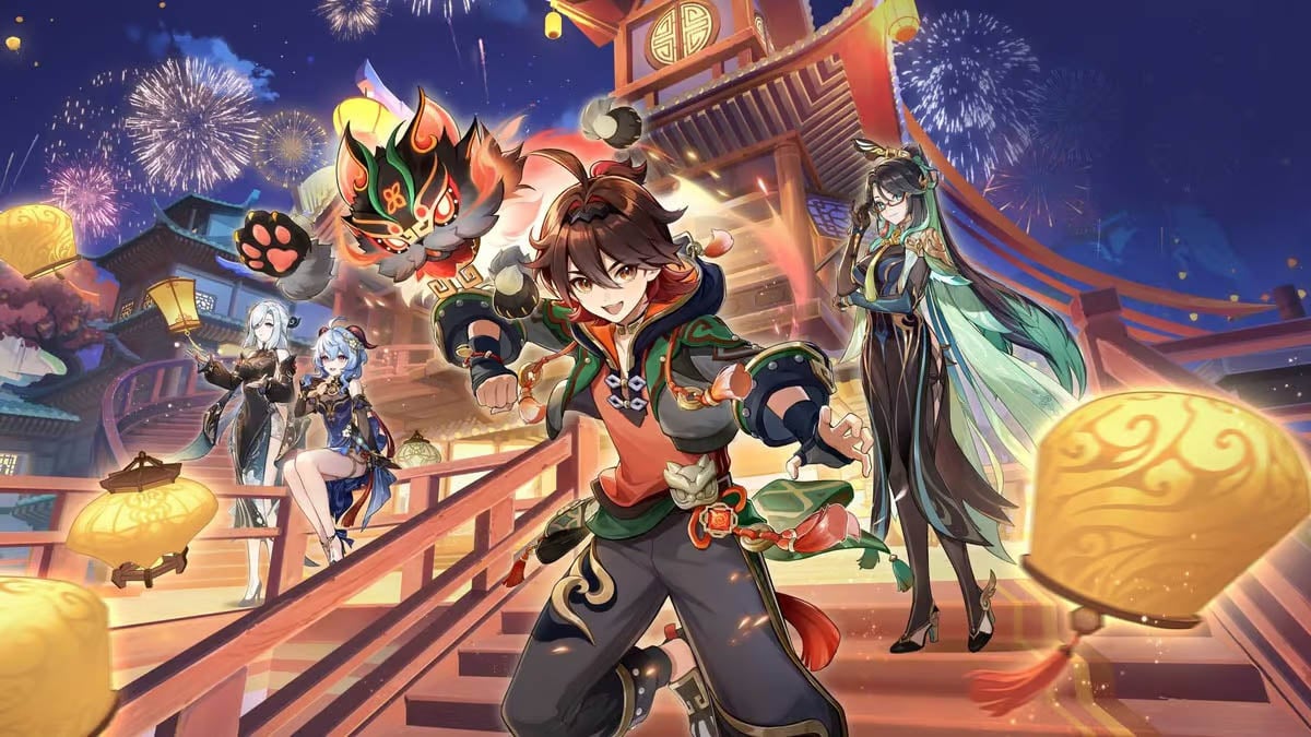 6 Lokasi Playable Character Genshin Impact yang Ngerayain Lantern Rite ...