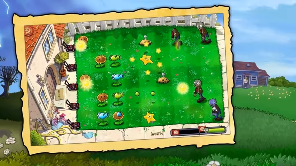 Plants Vs Zombies 1