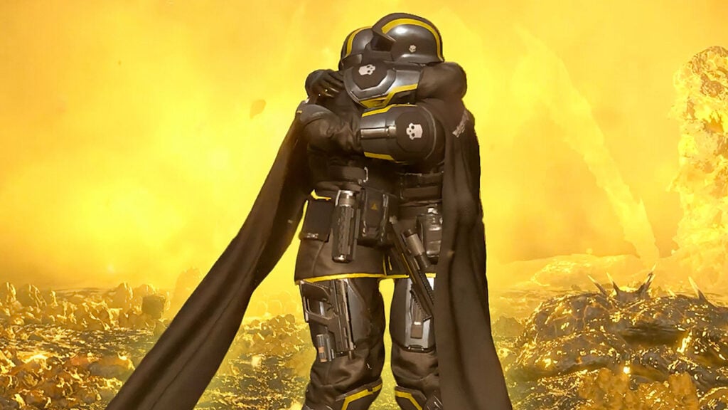 Hugging Helldivers 2