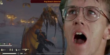 Gamer Helldivers 2 Flying Bugs