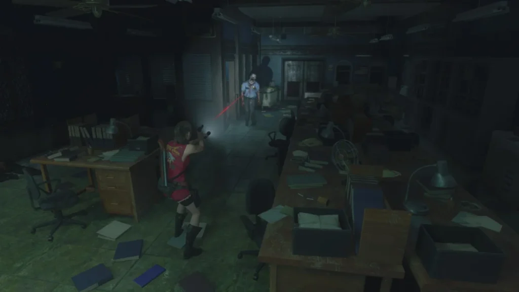 Mod Resident Evil 2 Remake Fixed Camera