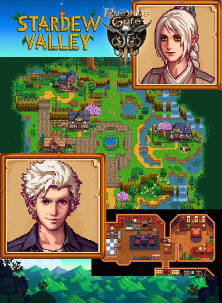 mod baldur's gate 3 stardew valley