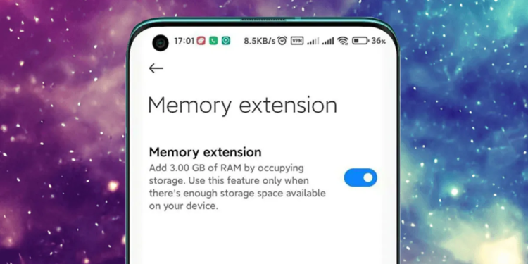 Extended RAM Android