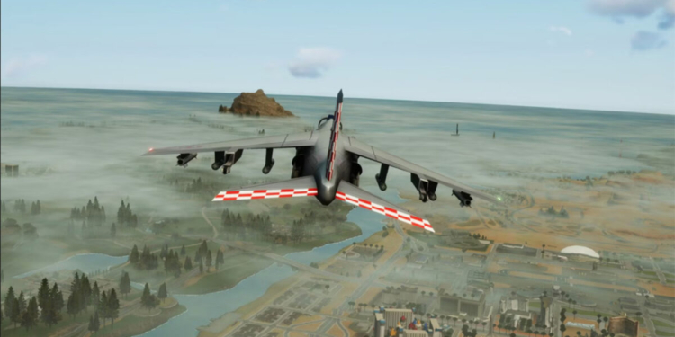 Pesawat Jatuh GTA San Andreas